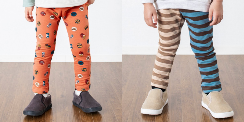 日本 BREEZE - 熱銷款 百搭鬆緊長褲(9分丈)-臘腸狗-奶油杏