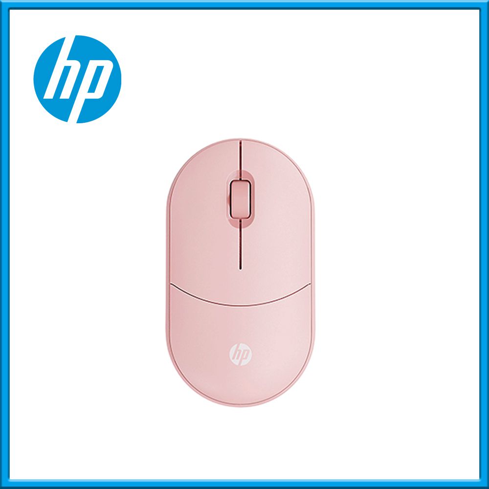 HP-HP惠普 - TLM1 藍牙無線多模式 胖胖鼠 滑鼠-粉