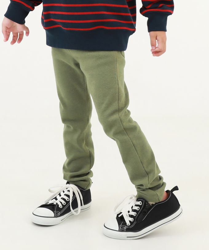 日本 devirock - 熱銷定番 超彈力休閒長褲-藍綠