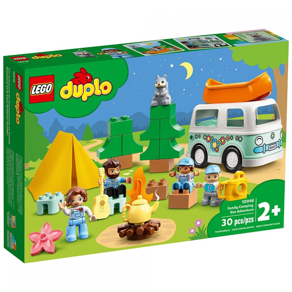 樂高 LEGO - 樂高積木 LEGO《 LT10946》得寶系列 - 家庭露營車大冒險-30pcs