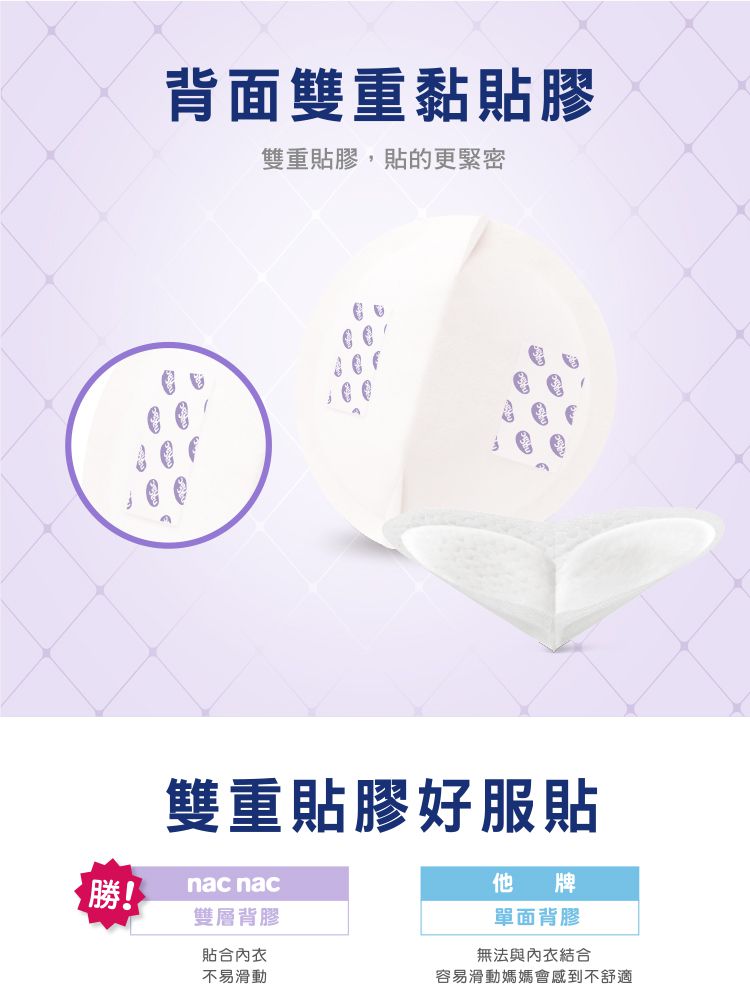 nac nac - 3D超薄防溢乳墊40入