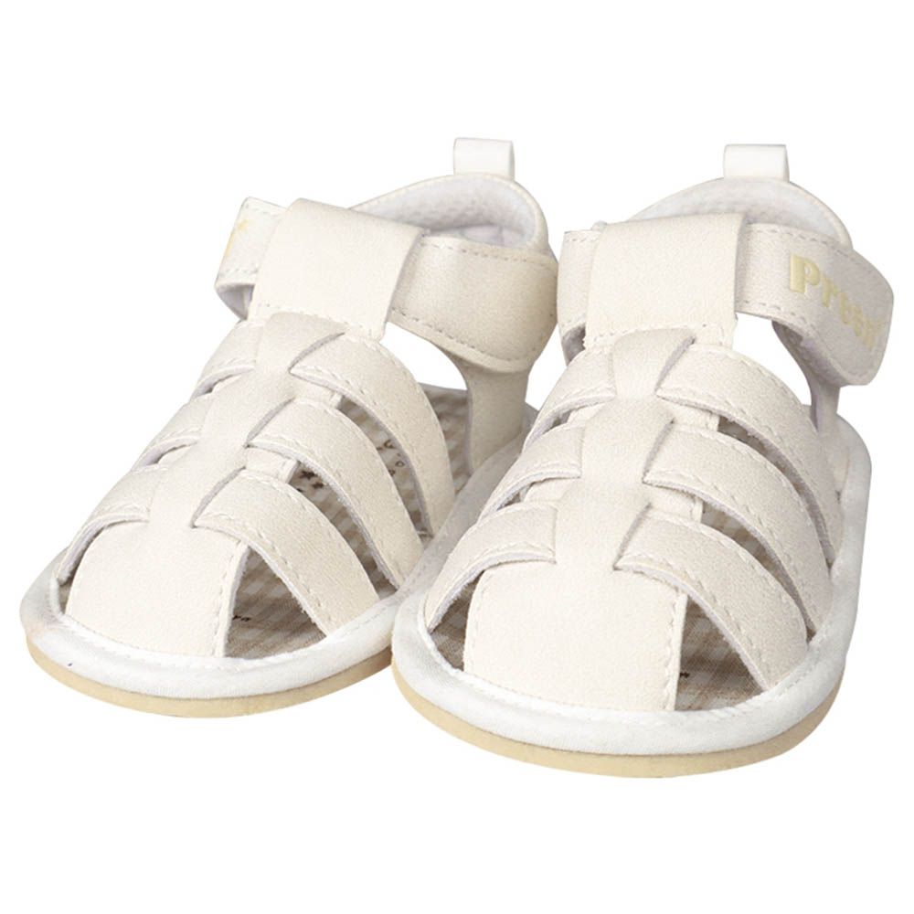 學步廓爾喀涼鞋-白色