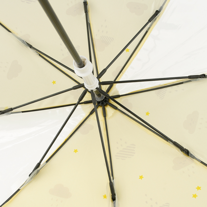 akachan honpo - 雨傘-雲朵-奶油色