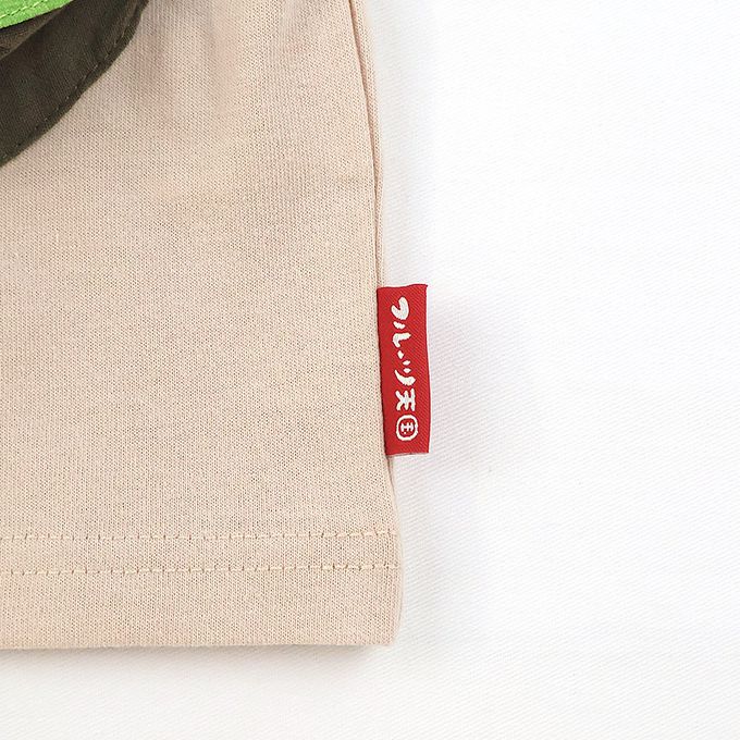 日本 ZOOLAND - 水果天堂 可愛包包造型短袖上衣-香蕉-黑