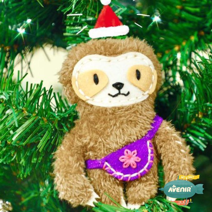 德國 Avenir Kids 艾維尼 - AK-S 縫工-我的守護小夥伴,樹懶吊飾