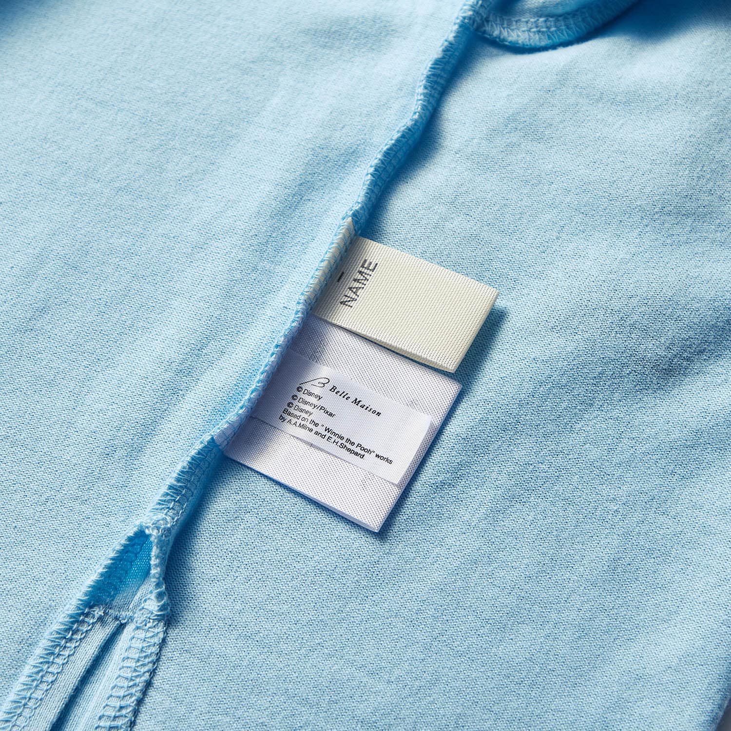 日本千趣會 - 迪士尼印花短袖上衣(可搭親子裝)-米奇-水藍