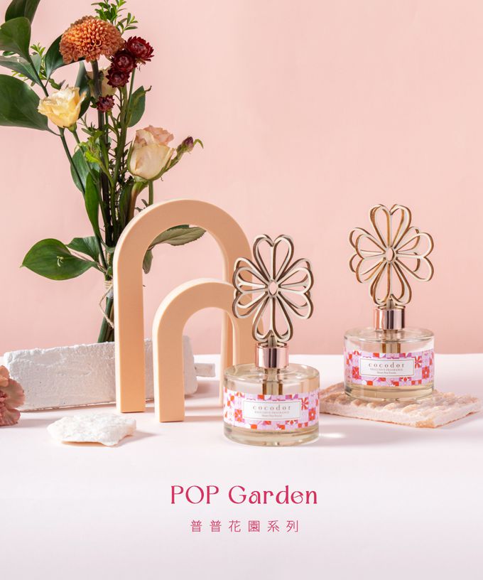 韓國 cocodor - 普普花園系列擴香瓶200ml-晚霞玫瑰