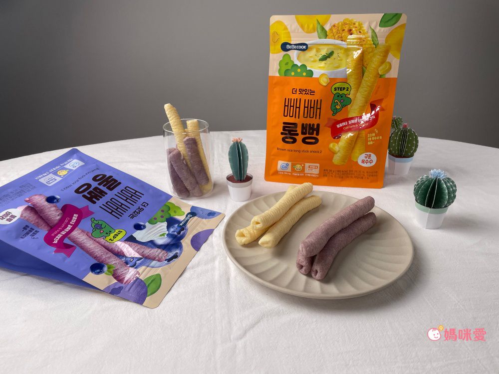 BEBECOOK 寶膳 - 幼兒初食綿綿貝貝棒-藍莓優格(12M+)-30g