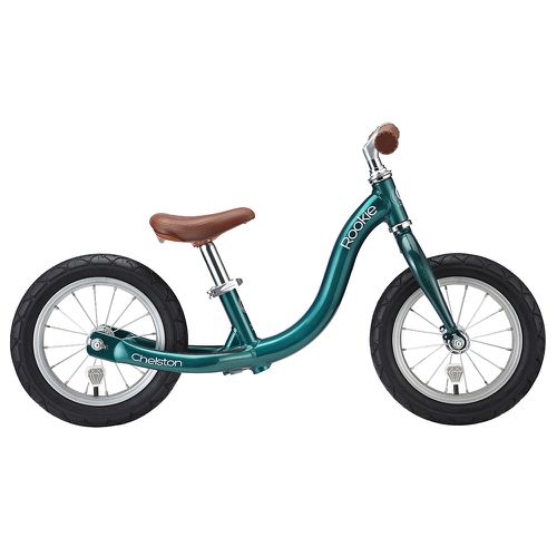 Chelston bikes - Rookie平衡滑步車-夜空綠-平衡滑步車 x 1 , 3 歲以下專用ABS氣嘴蓋 x 1