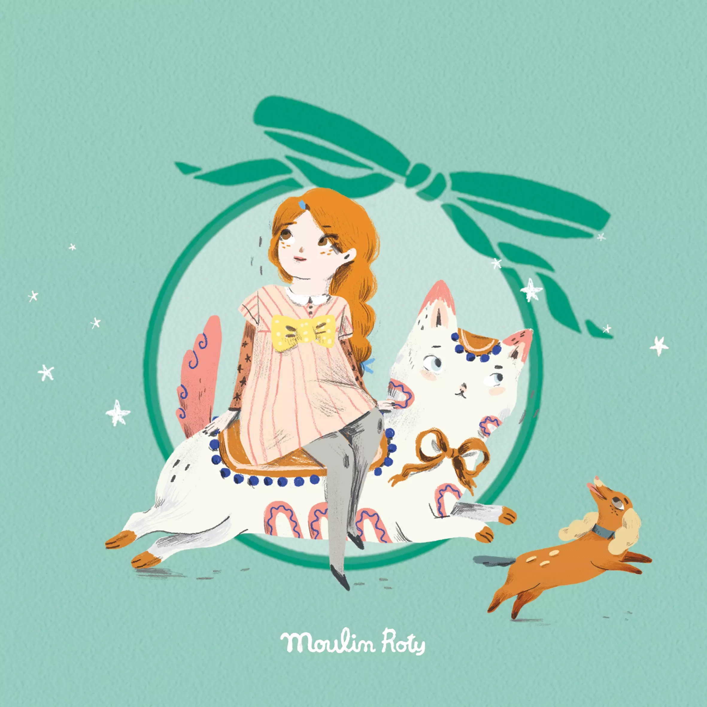 Moulin Roty - 巴黎女孩拼圖(140片)