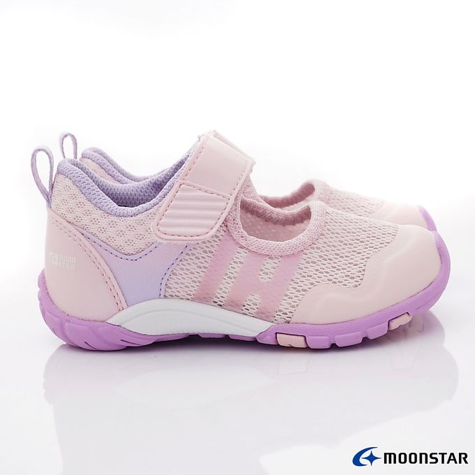Moonstar日本月星 - HI系列休閒機能童鞋-MSC23364粉(中小童段)-機能運動鞋-粉