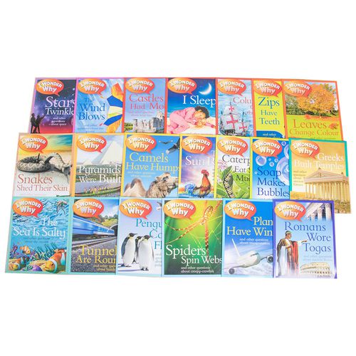 I wonder Why？ Collection 20 Books｜媽咪愛