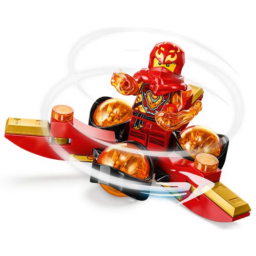 樂高積木 LEGO《 LT71777 》NINJAGO 旋風忍者系列 - 赤地的龍威旋風忍術陀螺