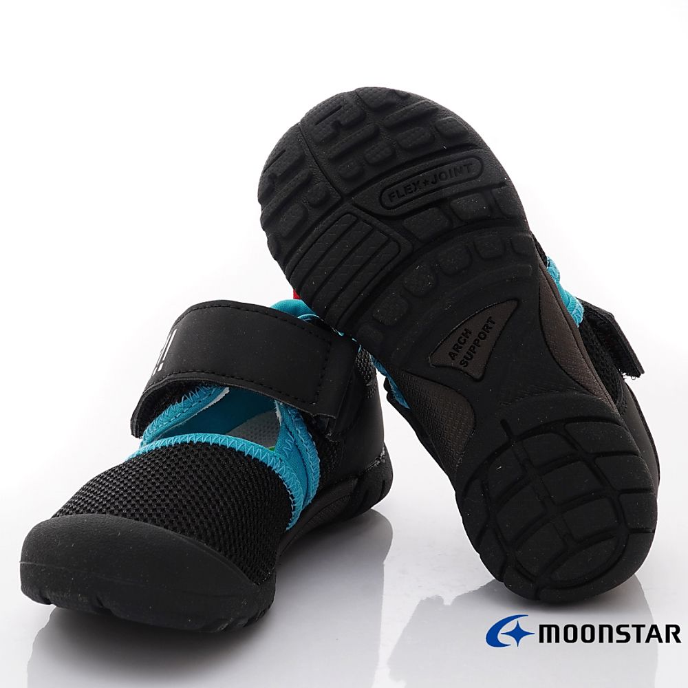MOONSTAR日本月星 - HI系列休閒機能鞋(中小童段)-黑