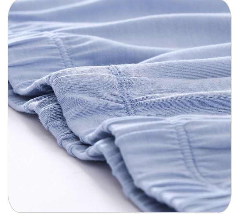 MAMDADKIDS - 素色透氣七分袖套裝/家居服-藕粉色