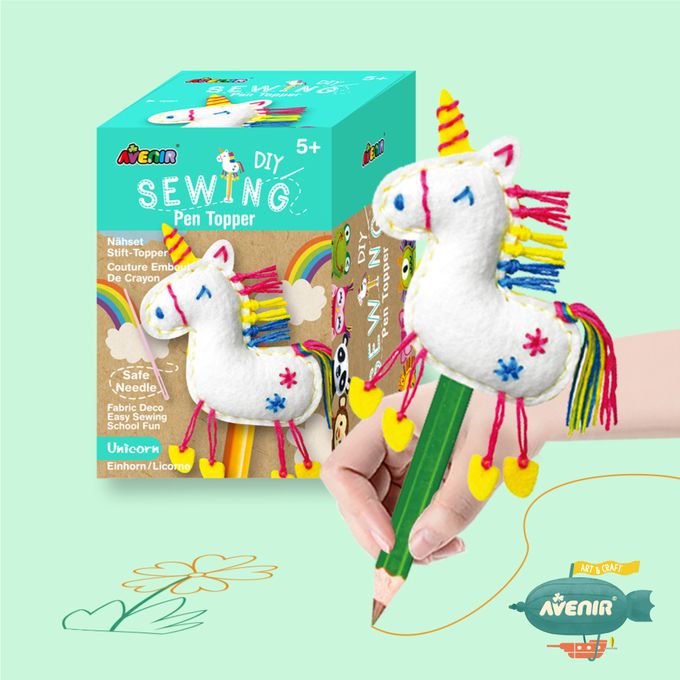 德國 Avenir Kids 艾維尼 - AK-S 縫工-我的筆帽/手指娃娃, 獨角獸