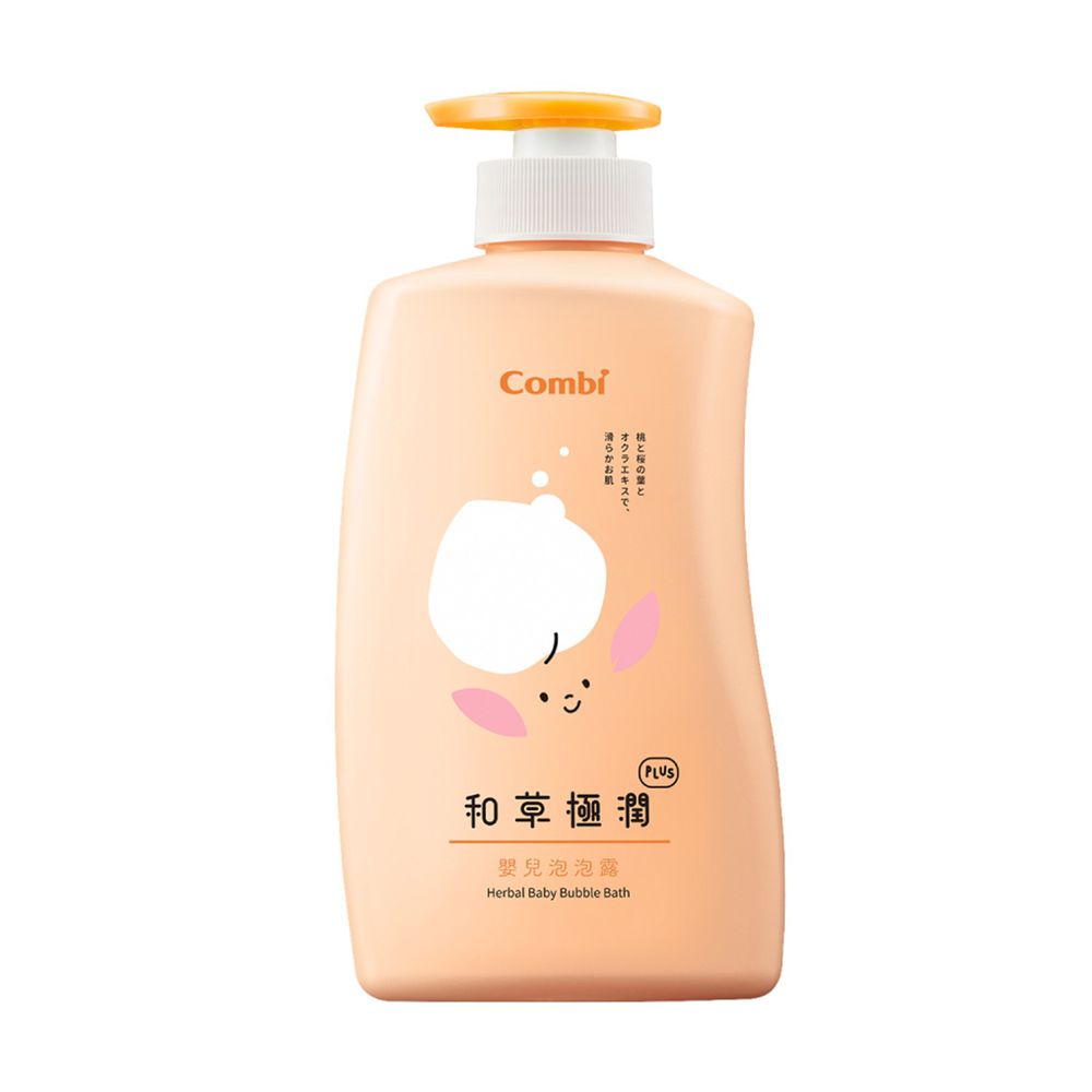 日本 Combi - 和草極潤嬰兒泡泡露plus-500ml