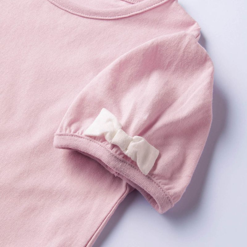 日本千趣會 - GITA 可愛貝形下擺泡泡短袖上衣-薄荷綠