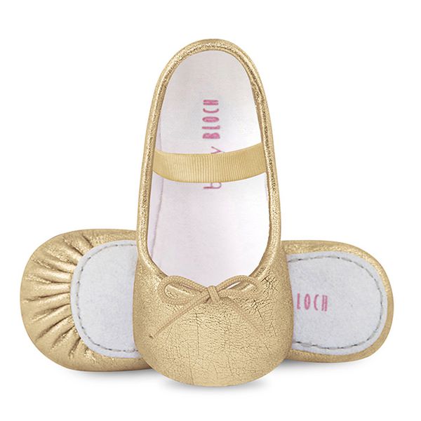 澳洲 Bloch - 蝴蝶結芭蕾舞鞋(嬰幼兒)-BB420_PTO (12-18M(12.5cm))