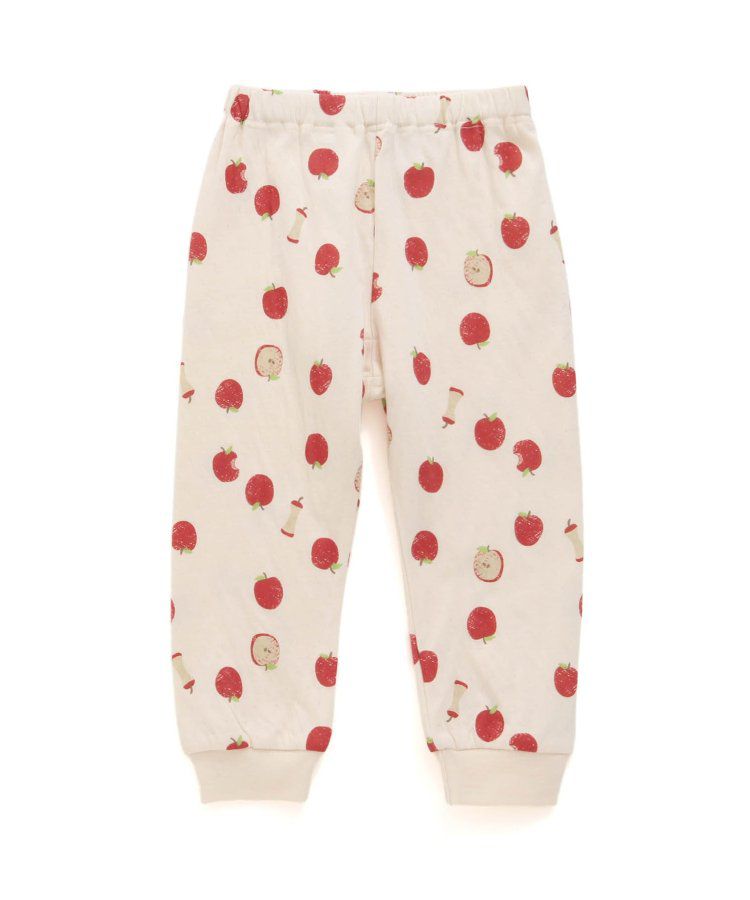 日本 BREEZE - 荷葉肩蘋果圖案成套家居服-青蘋果