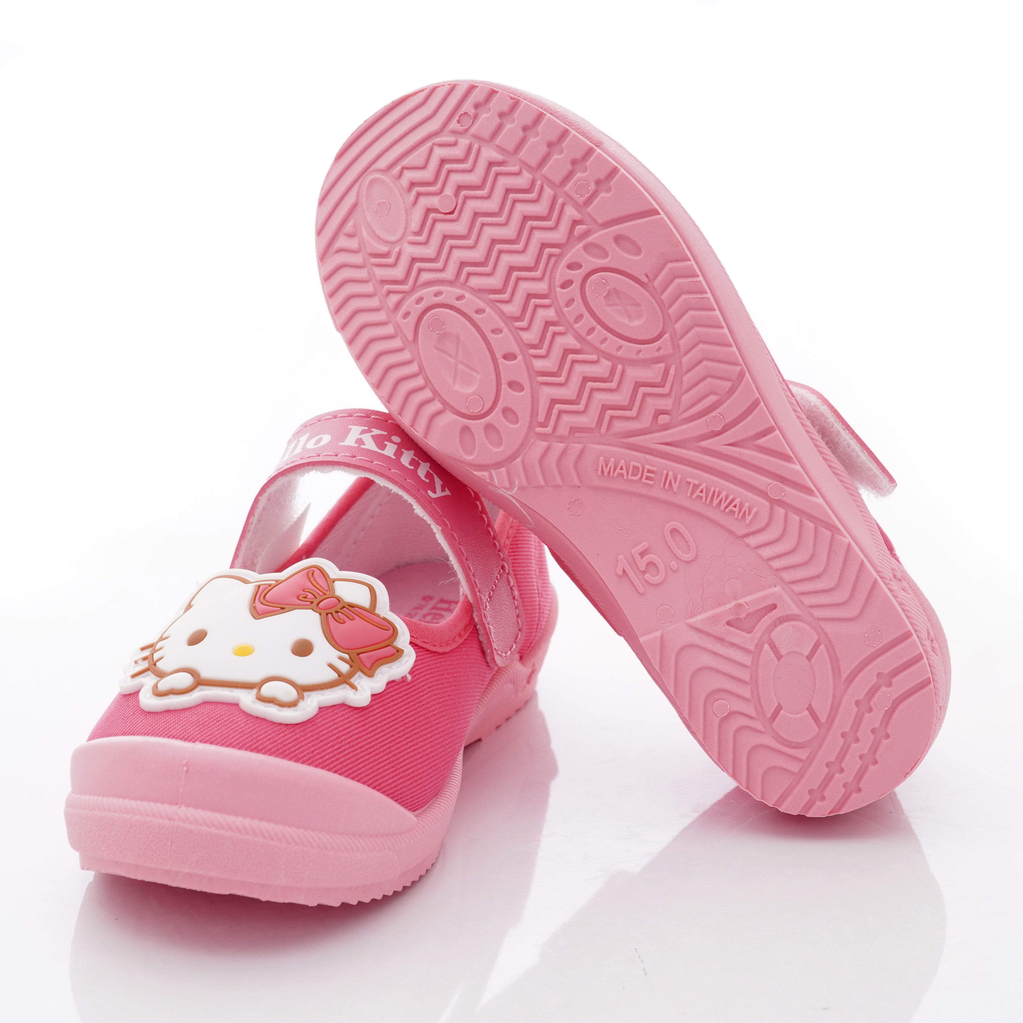 HELLO KITTY - 凱蒂休閒室內/外鞋款(中小童段)-桃紅