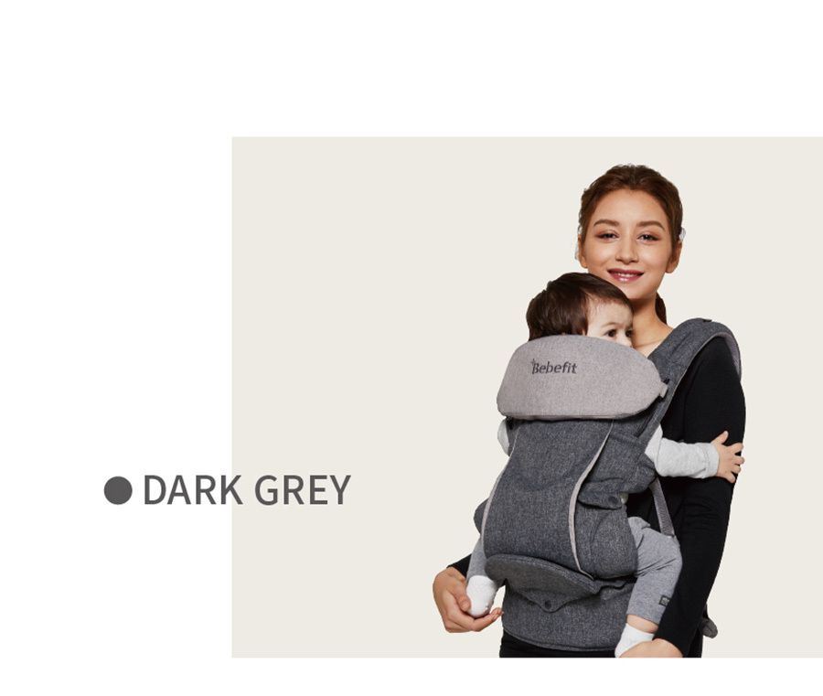 韓國 Bebefit - Smart 智能嬰兒揹帶-海軍藍