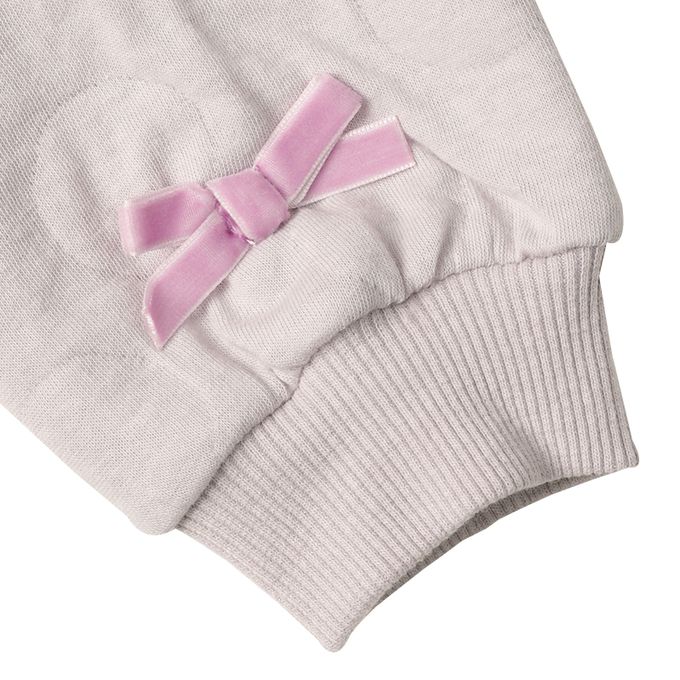 akachan honpo - 鋪棉休閒上衣-紫色