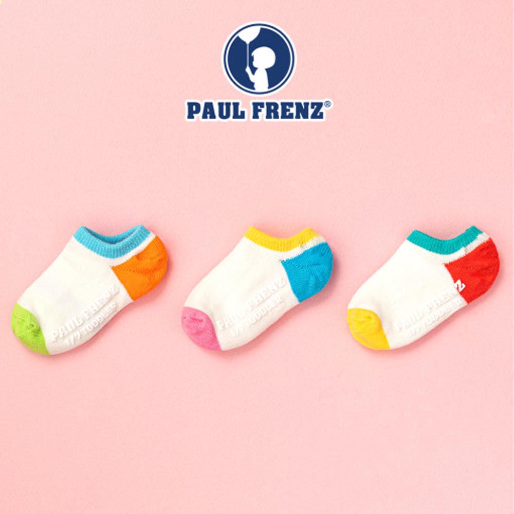 韓國 PAUL FRENZ - (3入組)韓製彈力短襪-RAMONA