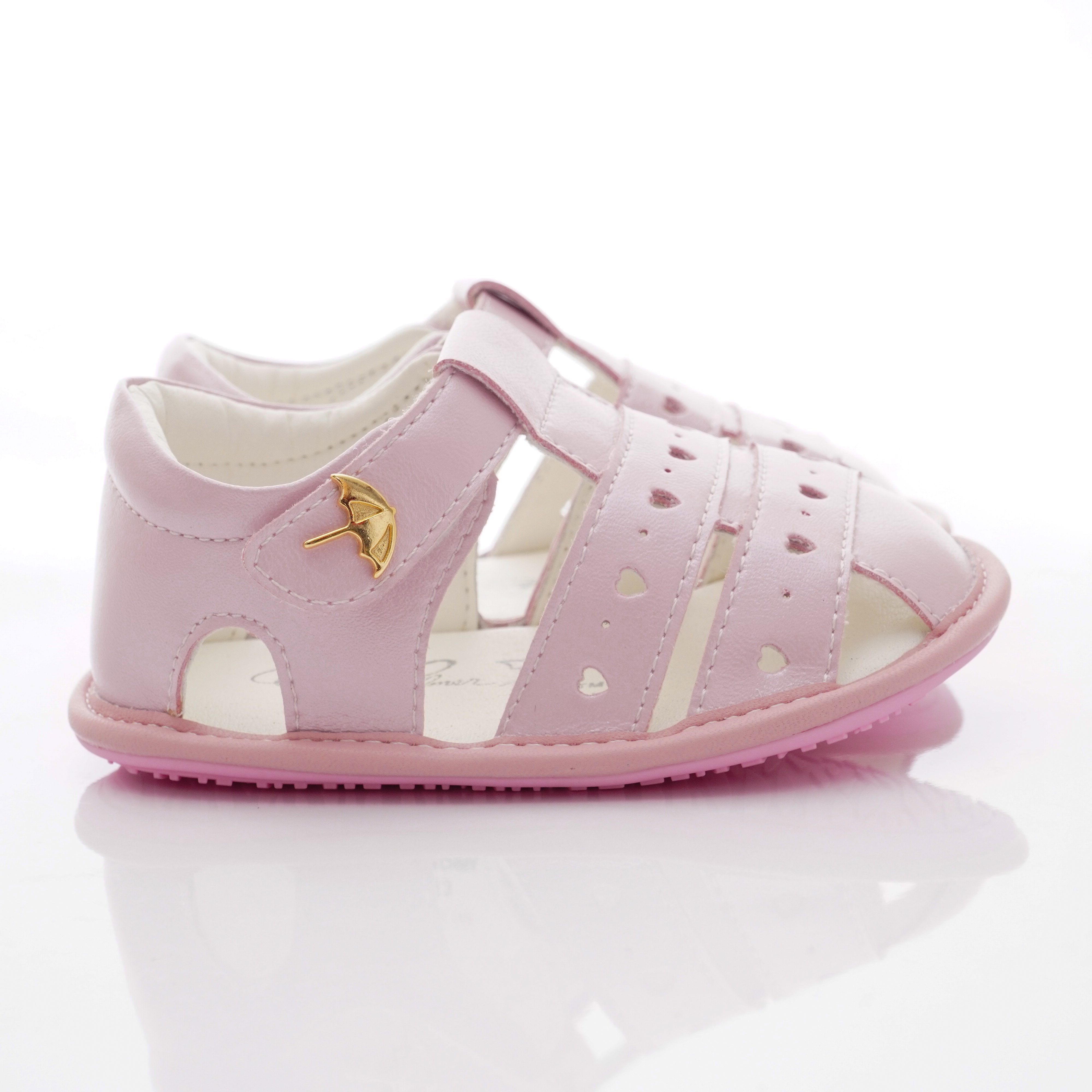 Arnold Palmer 雨傘牌 - 護趾軟軟學步涼鞋款(寶寶段)-粉紅