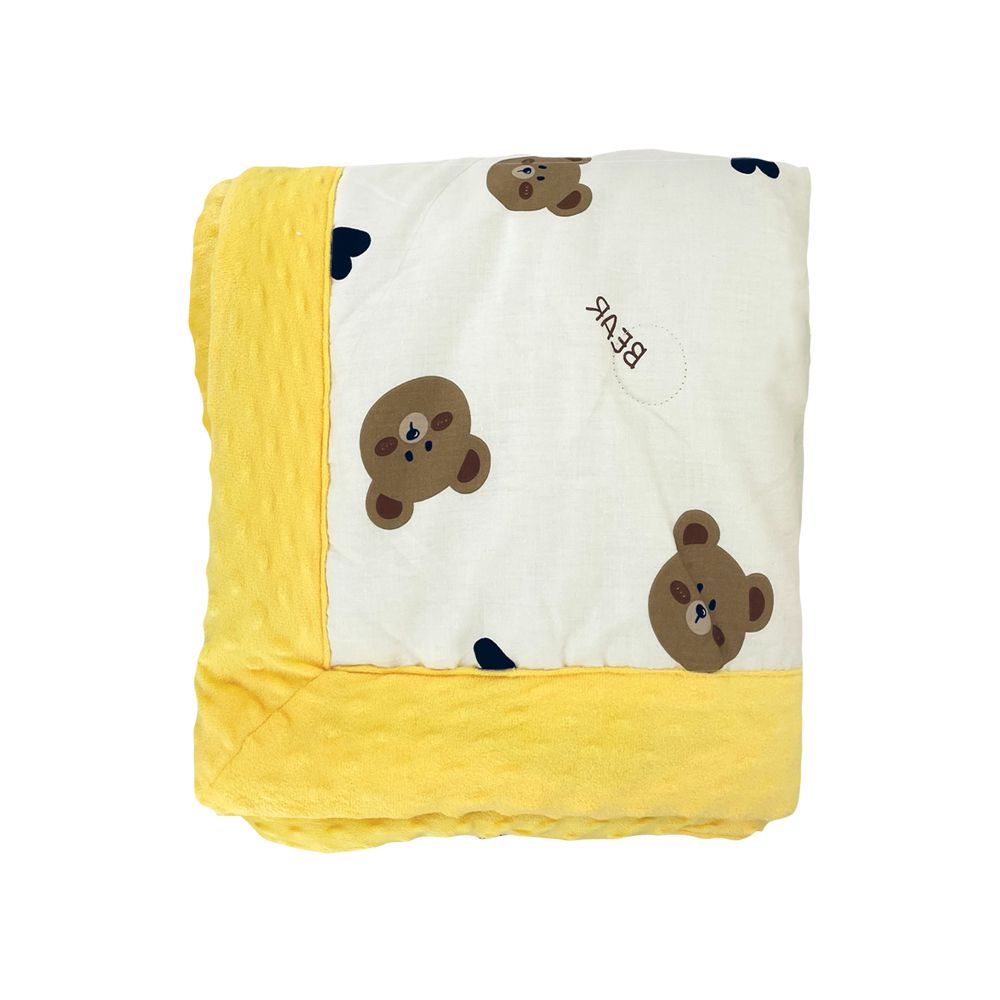 JoyNa - 加厚款-多功能蓋毯 兒童棉被 保暖被-嘟嘟熊-加厚款 (110*140cm)