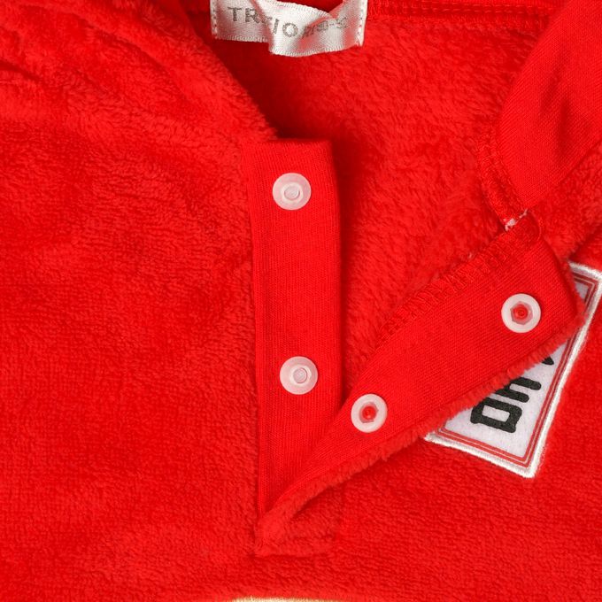 akachan honpo - 達摩不倒翁背心-紅色 (80~90cm)