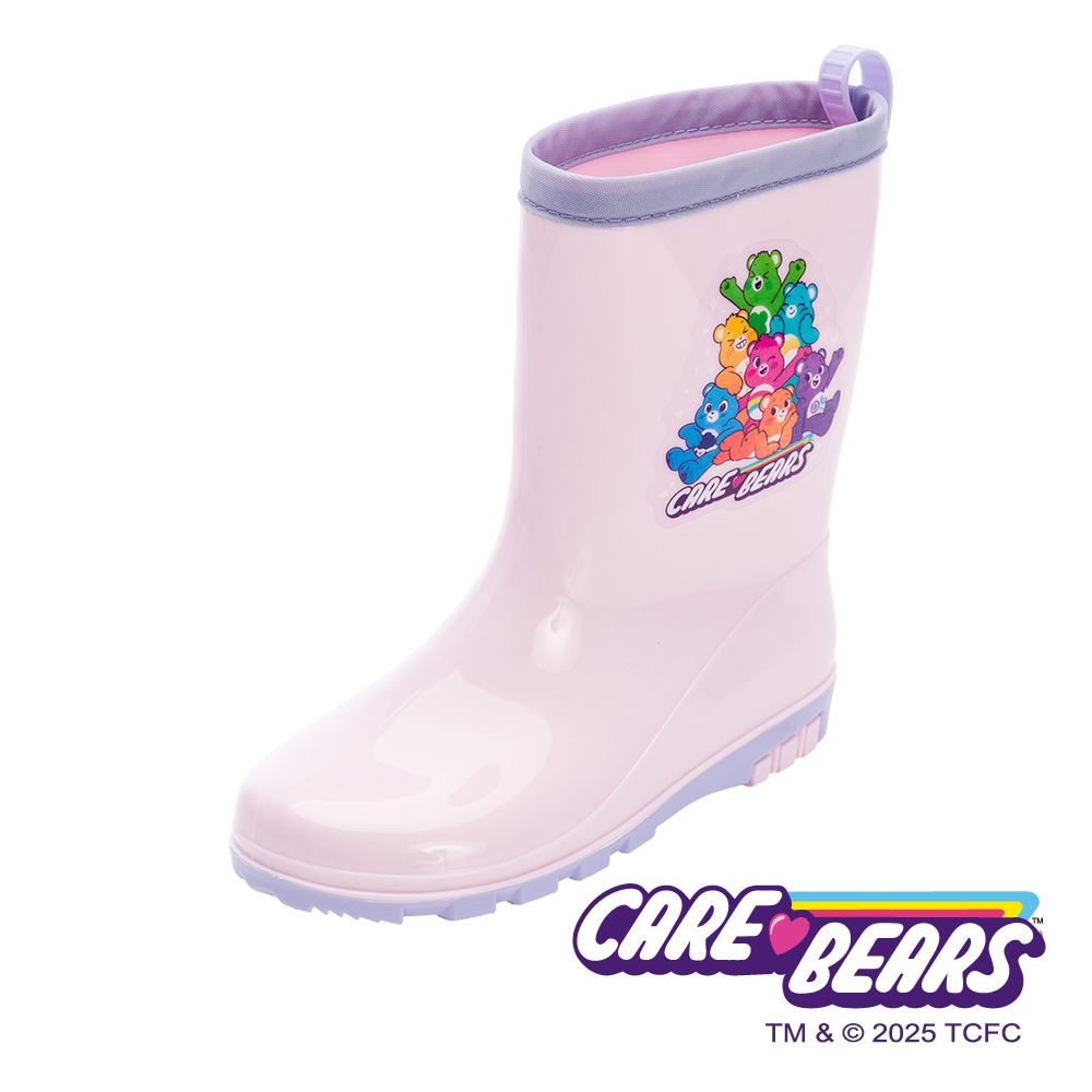 彩虹熊 童鞋 雨鞋 CBKL59937-輕量防水且穿脫方便-粉紫-(中大童段)