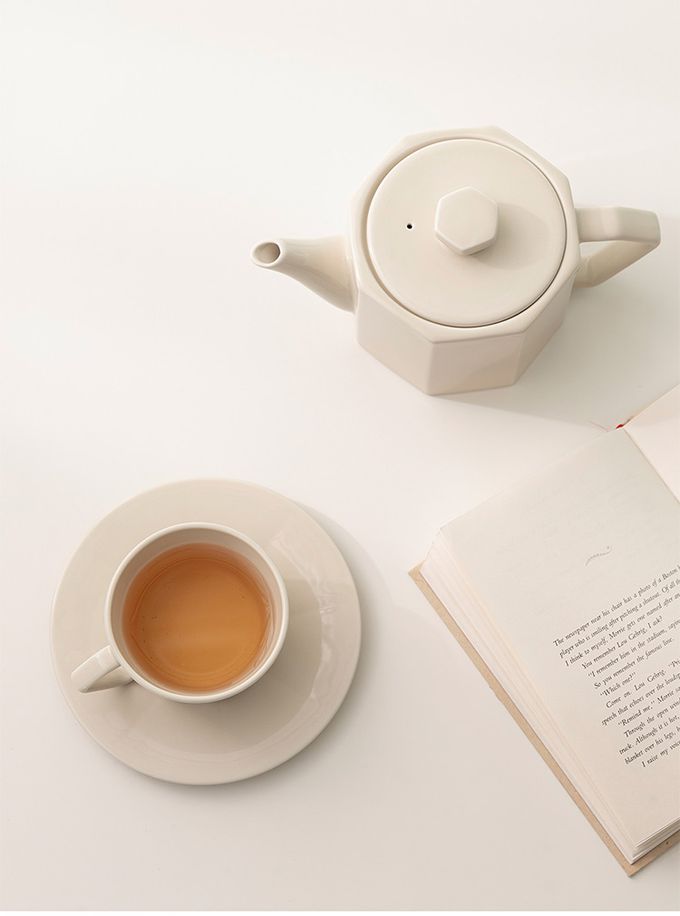 韓國 SSUEIM - RAUM系列陶瓷茶壺咖啡杯5件組