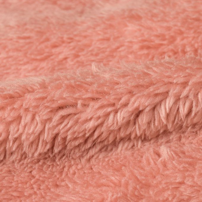 akachan honpo - 刷毛夾克-小貓口袋-粉紅色