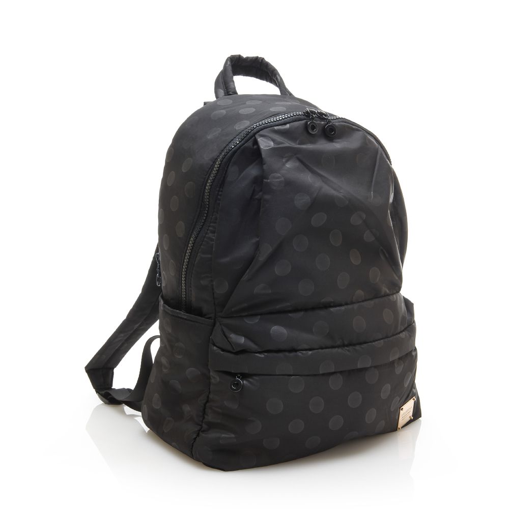 VOVAROVA - 漫步後背包-SHINY DOTTY 黑-黑 (29cmx12.5cmx40cm)