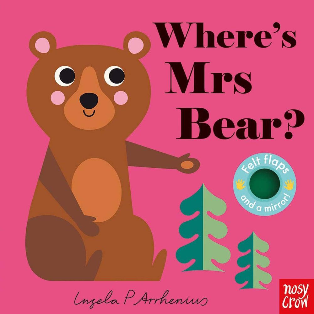 不織布翻翻書-Where's Mrs Bear?