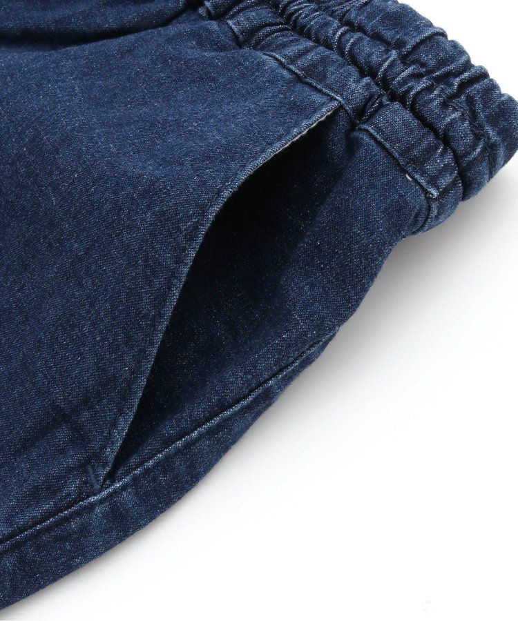 日本 BREEZE - 彩色標籤腰束口休閒短褲-軍綠