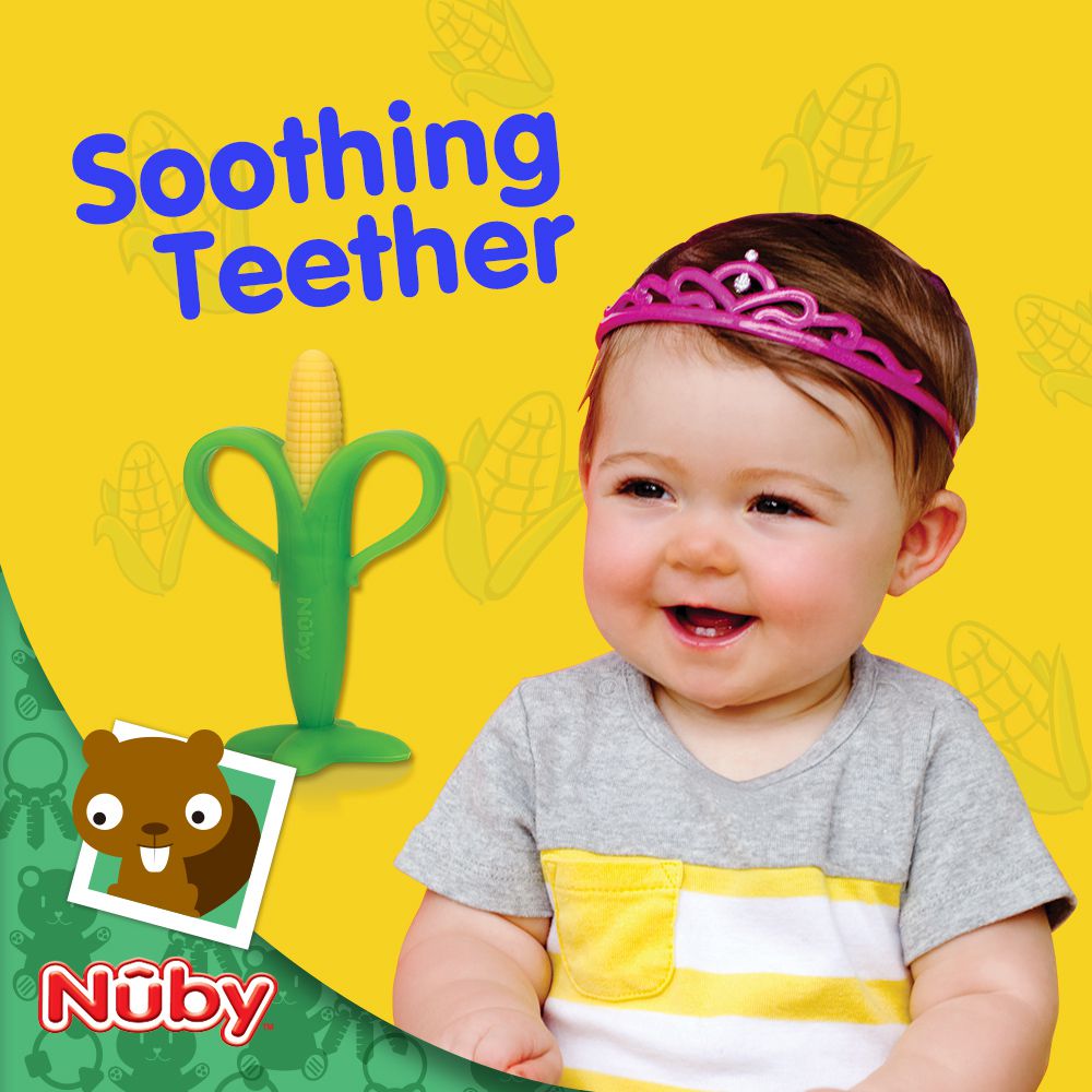 Nuby - 玉米固齒器