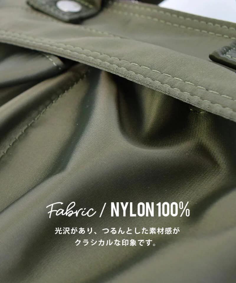 日本 Anello - 2way 高密度尼龍防潑水肩背包-橄欖綠 (26cm×25.5cm×4.5cm)