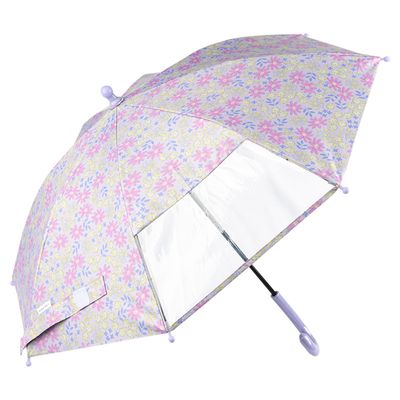 akachan honpo - line drops兒童陽傘-粉紅色 (40cm)-3歲以上