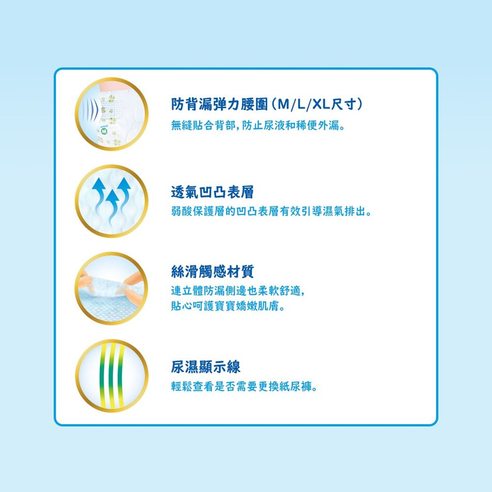 Genki超柔軟紙尿褲-黏貼型 (NB號[~5kg])-44片x8包/箱