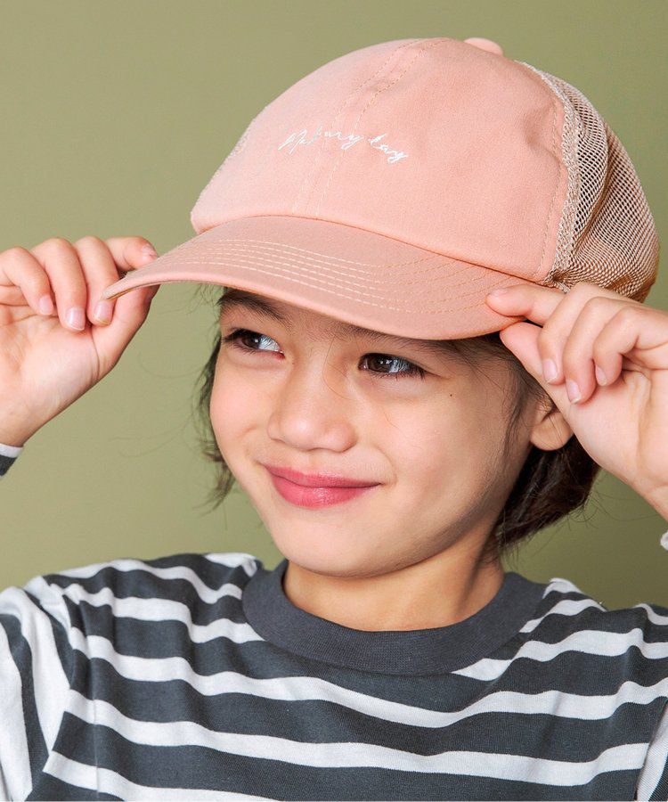 日本 BREEZE - 主角級印花網眼卡車帽-海鷗-綠卡其