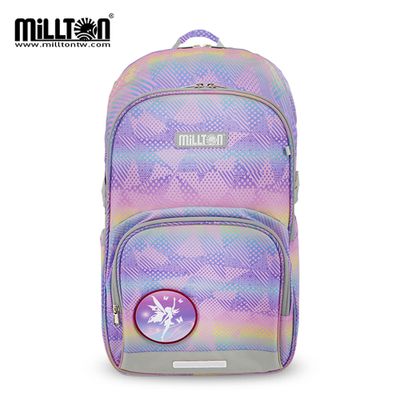 澳洲 Millton - 軍規雙軸護脊書包｜粉幻天使Pink Angel｜30L 800g