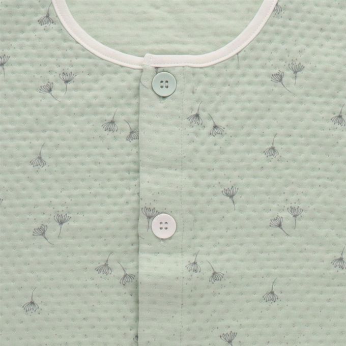 akachan honpo - 頂級合身防踢被-淺綠色 (90~100cm)