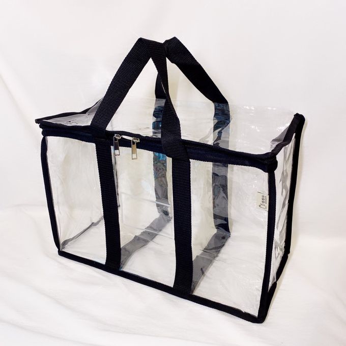 妞妞絲 - 透明棉被袋-尊爵黑 (L)