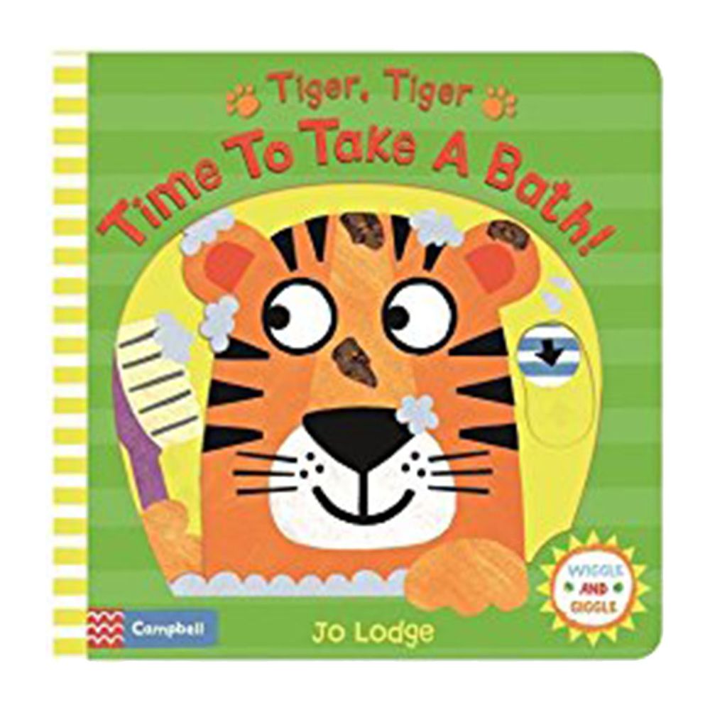 TIGER TIGER TIME TO TAKE BATH/硬頁操作書