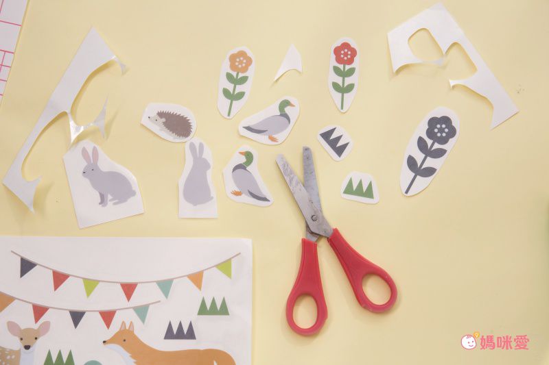 日本 TOKYO STICKER - 日本製 質感無邊框壁貼 [精緻轉印款]-森林運動會 (A4)