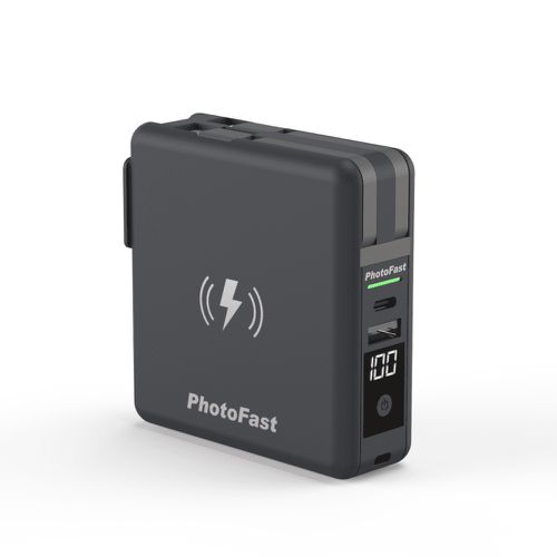 MUTICharge 五合一行動電源 10000mAh 磁吸無線充 PD快充 10000mAh-池袋黑