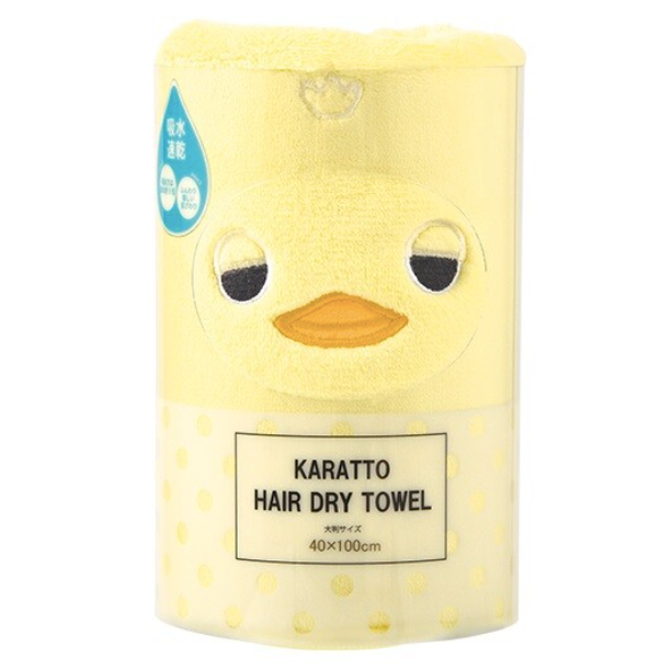 日本 LIV HEART - 5倍吸水力蓬鬆柔軟 長毛巾-柴犬-咖 (40x100cm)