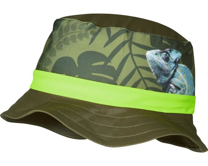 德國Playshoes - 抗UV防曬水陸兩用漁夫帽-變色龍